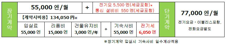 일본유학 교리츠 기숙사 가격 (1).JPG