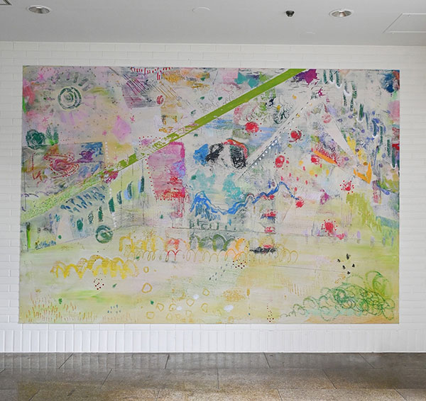 타마미술대학 학생 작품 일본의과대학에 설치 1.jpg