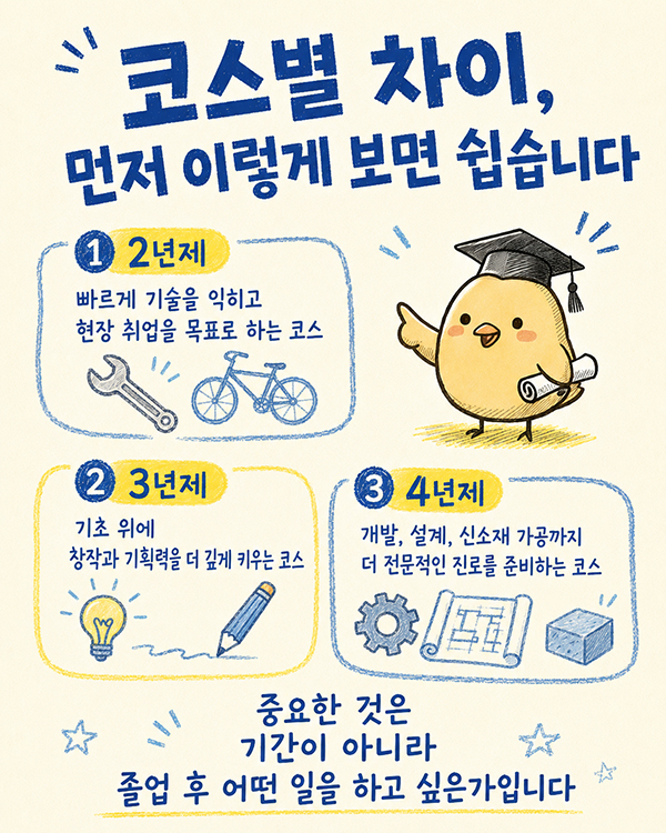 일본 자전거 유학 도쿄사이클디자인전문학교 코스 선택 3.jpg