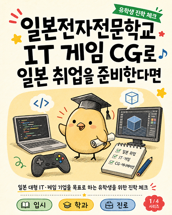 IT 게임 유학 대기업 취업 일본전자전문학교.jpg