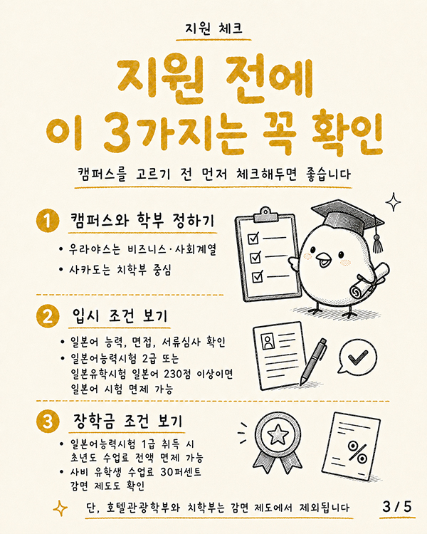 메이카이대학 캠퍼스 선택 가이드 우라야스 학비 면제 혜택 vs 사카도 치대 전형 비교 9.jpg