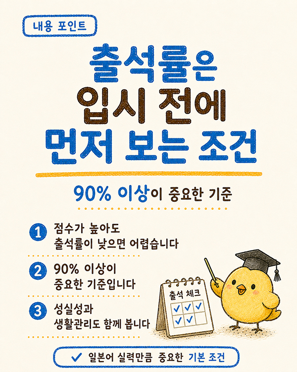 메이카이대학 합격 팁 어학원 출석률 90%가 중요한 이유3.jpg