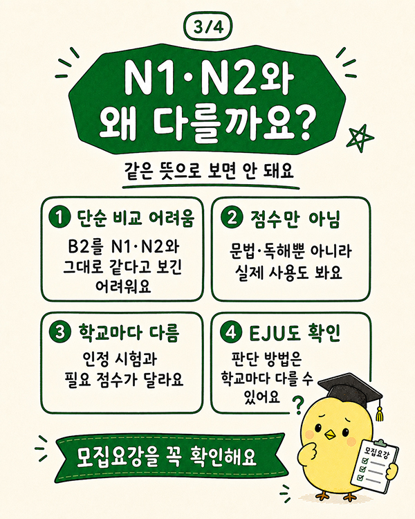 일본어 B2 기준 JLPT N1·N2와 다른 2027학년도 입시 조건 3.jpg